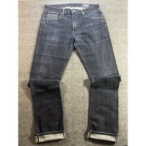 Bonobos Selvedge Stretch Denim Jeans Men’s 34x36 Core Rinse Dark Wash Slim Fit